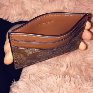 Coach Accessories - Coach cardholder brown Coach Accessories - Coach cardholder brown